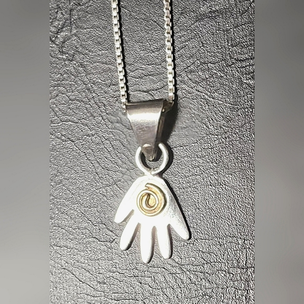Healing Hand Hamsa Hand Necklace